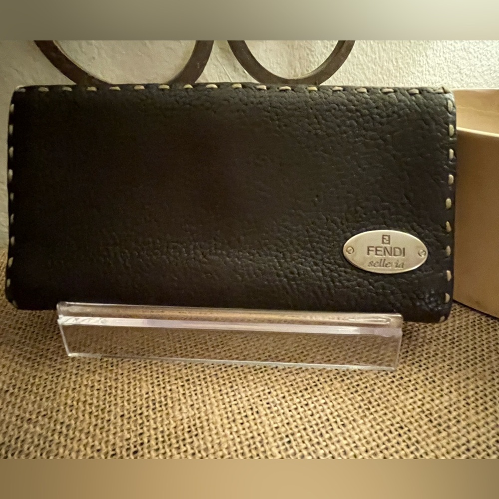 Fendi vintage long wallet